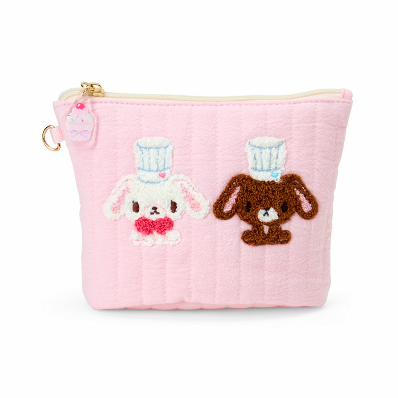 シュガーバニーズ サガラ刺繍ポーチ（ラブスイーツ）