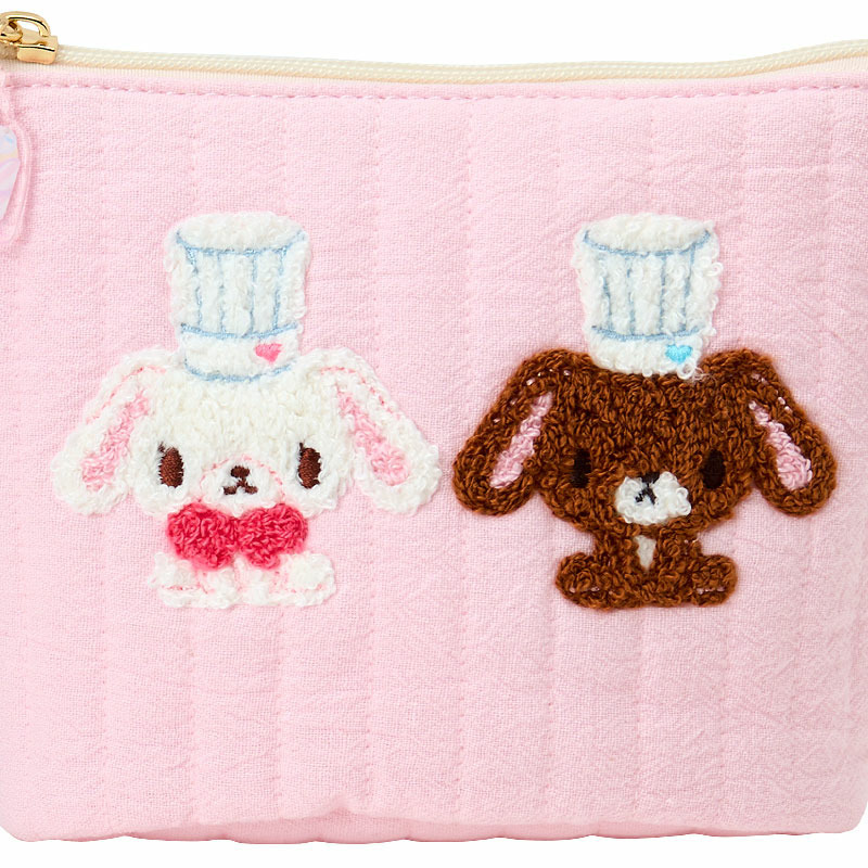 シュガーバニーズ サガラ刺繍ポーチ（ラブスイーツ）