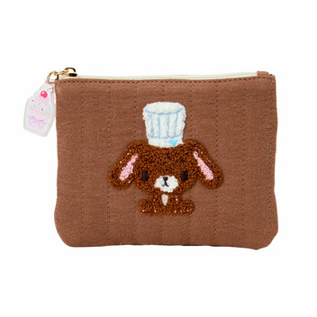 シュガーバニーズ(くろうさ) サガラ刺繍ティシュポーチ（ラブスイーツ）