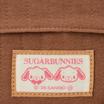シュガーバニーズ(くろうさ) サガラ刺繍ティシュポーチ（ラブスイーツ）