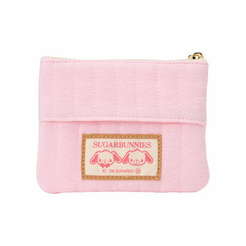 シュガーバニーズ(しろうさ) サガラ刺繍ティシュポーチ（ラブスイーツ）