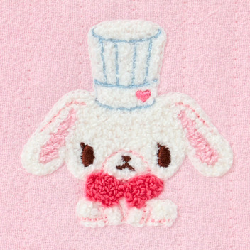 シュガーバニーズ(しろうさ) サガラ刺繍ティシュポーチ（ラブスイーツ）