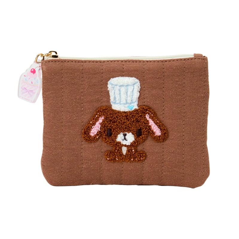 シュガーバニーズ(くろうさ) サガラ刺繍ティシュポーチ（ラブスイーツ）