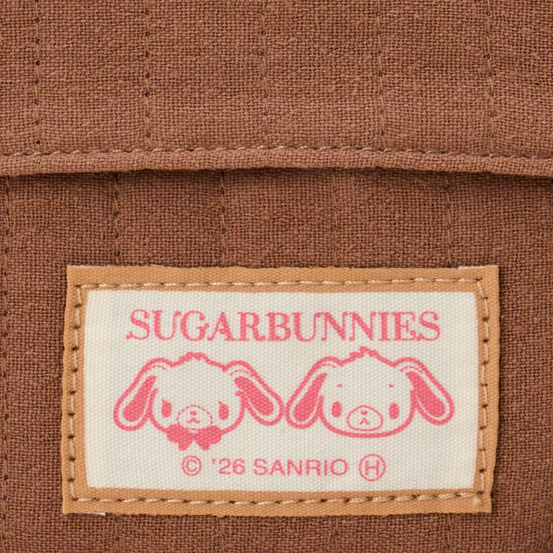 シュガーバニーズ(くろうさ) サガラ刺繍ティシュポーチ（ラブスイーツ）