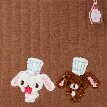 シュガーバニーズ サガラ刺繍トートバッグ（ラブスイーツ）
