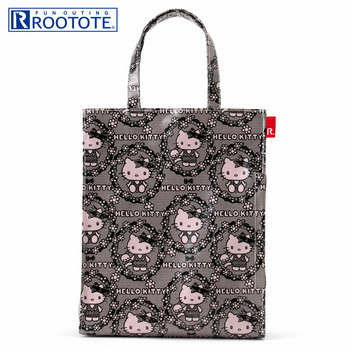 ハローキティ ROOTOTE アーキャトル ラミネートトートバッグ