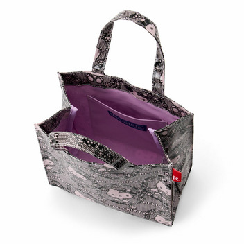 ハローキティ ROOTOTE スクエア ラミネートトートバッグ