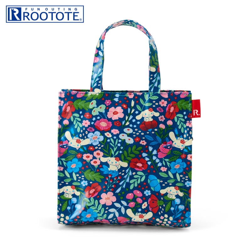 シナモロール ROOTOTE スクエア ラミネートトートバッグ