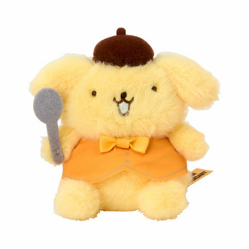 ポムポムプリン 【予約】ミニぬいぐるみセット（プリンでまんぷくしあわせプリン）