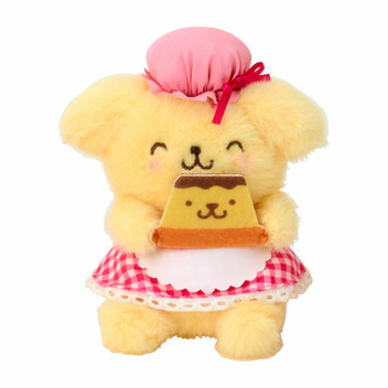 ポムポムプリン 【予約】ミニぬいぐるみセット（プリンでまんぷくしあわせプリン）