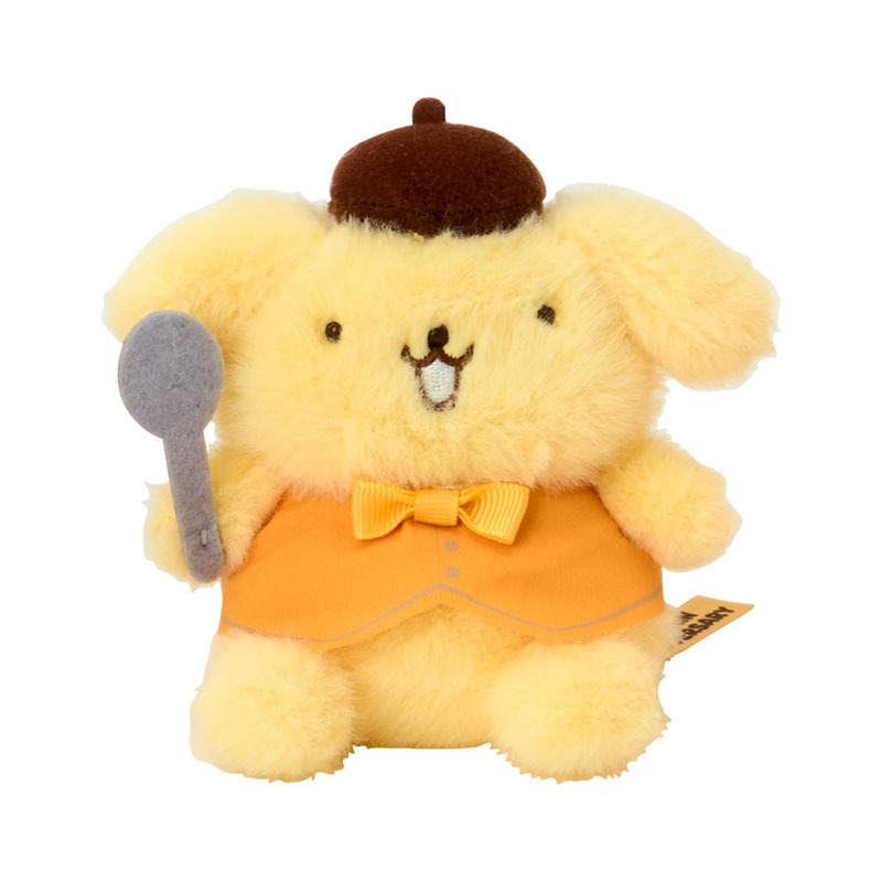 ポムポムプリン 【予約】ミニぬいぐるみセット（プリンでまんぷくしあわせプリン）
