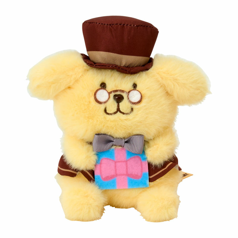 ポムポムプリン 【予約】ミニぬいぐるみセット（プリンでまんぷくしあわせプリン）