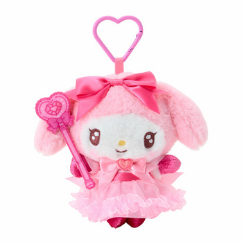 マイメロディ マスコットホルダー（カラフルドレス）