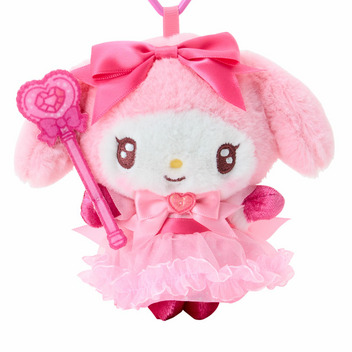 マイメロディ マスコットホルダー（カラフルドレス）