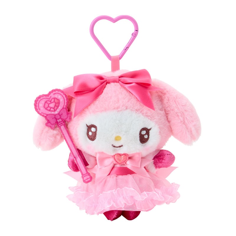 マイメロディ マスコットホルダー（カラフルドレス）
