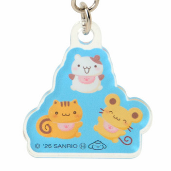 ポムポムプリン 3連アクリルキーホルダー