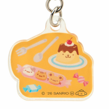 ポムポムプリン 3連アクリルキーホルダー