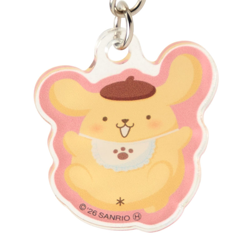 ポムポムプリン 3連アクリルキーホルダー