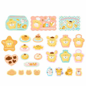 ポムポムプリン フレークシール