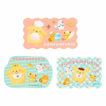 ポムポムプリン フレークシール