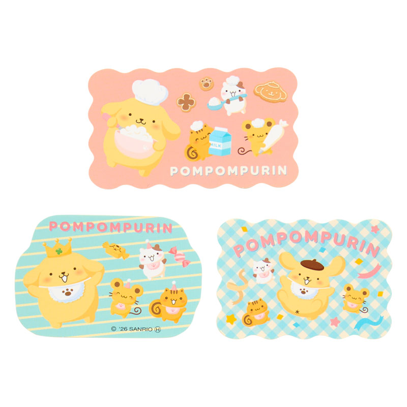 ポムポムプリン フレークシール