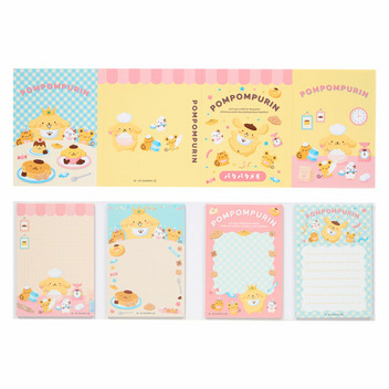 ポムポムプリン パタパタメモ