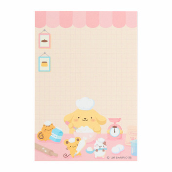 ポムポムプリン パタパタメモ