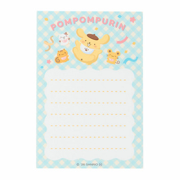 ポムポムプリン パタパタメモ