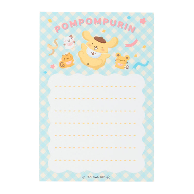 ポムポムプリン パタパタメモ