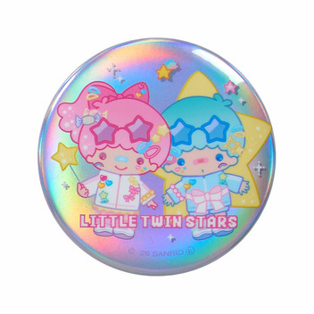 サンリオキャラクターズ シークレットオーロラ缶バッジ（でこらちっく）