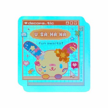 サンリオキャラクターズ シークレットオーロラステッカー（でこらちっく）