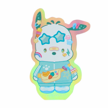 サンリオキャラクターズ シークレットオーロラステッカー（でこらちっく）