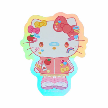 サンリオキャラクターズ シークレットオーロラステッカー（でこらちっく）
