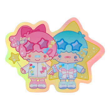 サンリオキャラクターズ シークレットオーロラステッカー（でこらちっく）