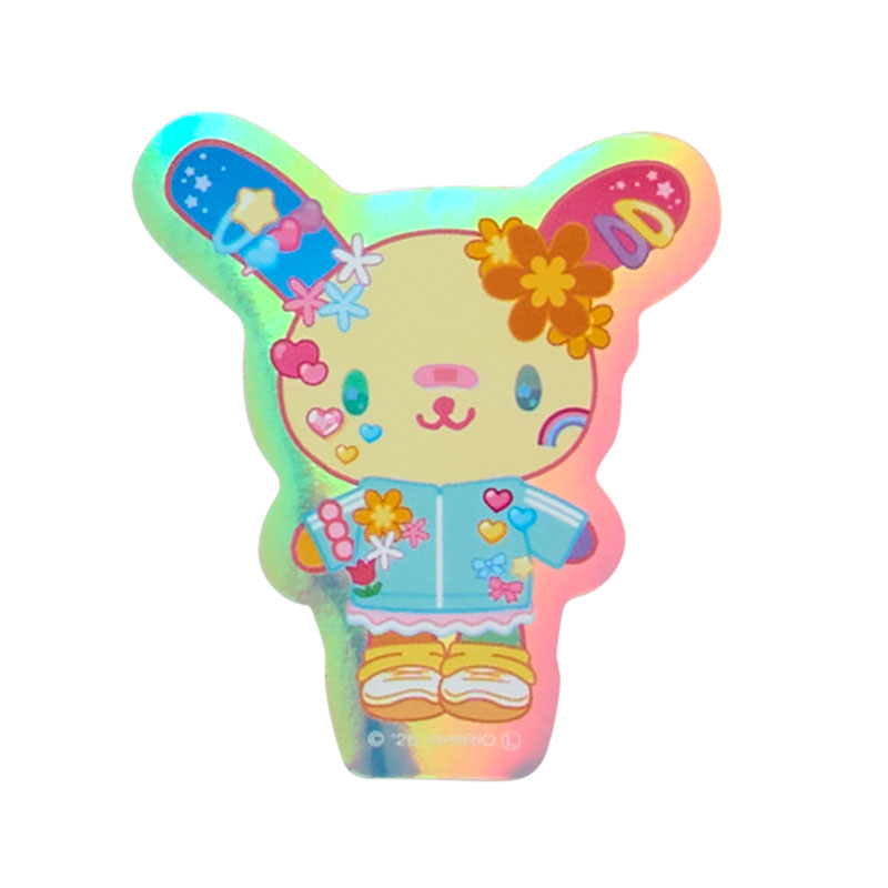 サンリオキャラクターズ シークレットオーロラステッカー（でこらちっく）