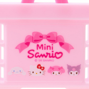 サンリオキャラクターズ レジカゴ風小物入れ（Mini Sanrio）