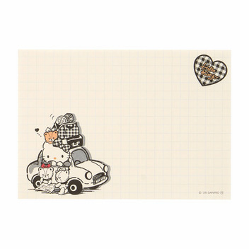 ハローキティ B7メモ（ハローキティ＆タイニーチャム）