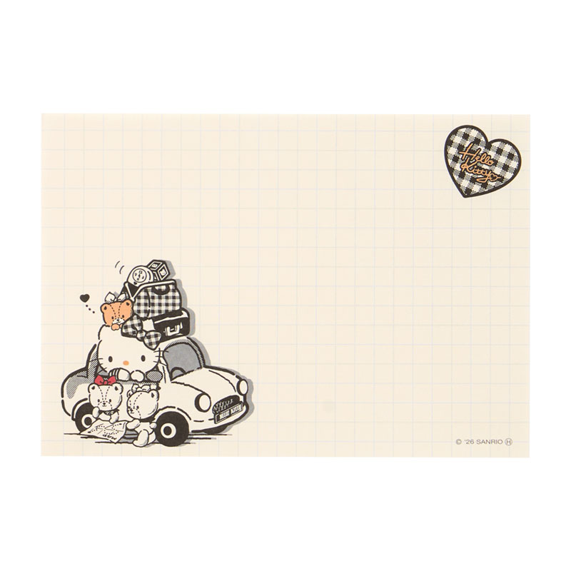 ハローキティ B7メモ（ハローキティ＆タイニーチャム）