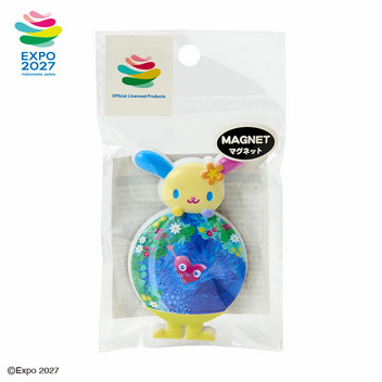 ウサハナ EXPO2027【サンリオキャラクターズ】ポリマグネット