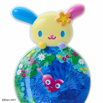 ウサハナ EXPO2027【サンリオキャラクターズ】ポリマグネット