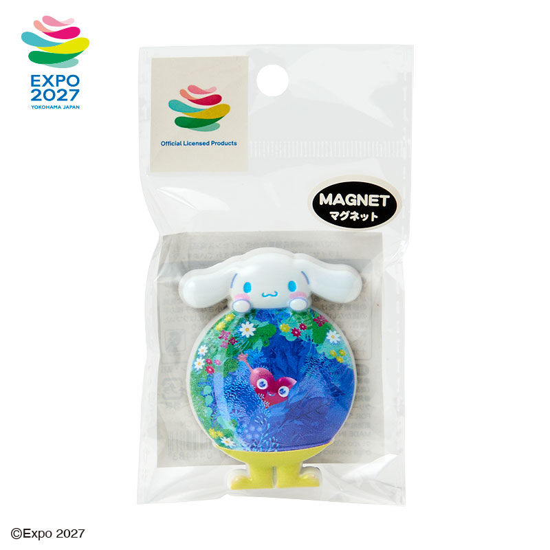 シナモロール EXPO2027【サンリオキャラクターズ】ポリマグネット