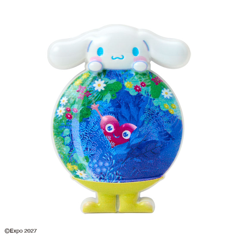 シナモロール EXPO2027【サンリオキャラクターズ】ポリマグネット
