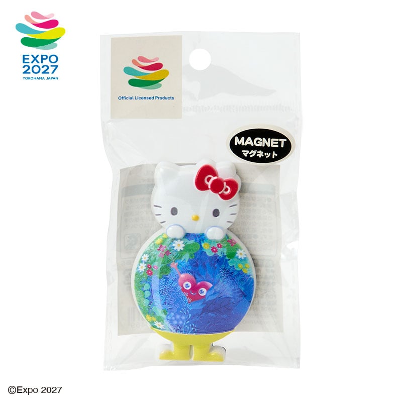 ハローキティ EXPO2027【サンリオキャラクターズ】ポリマグネット