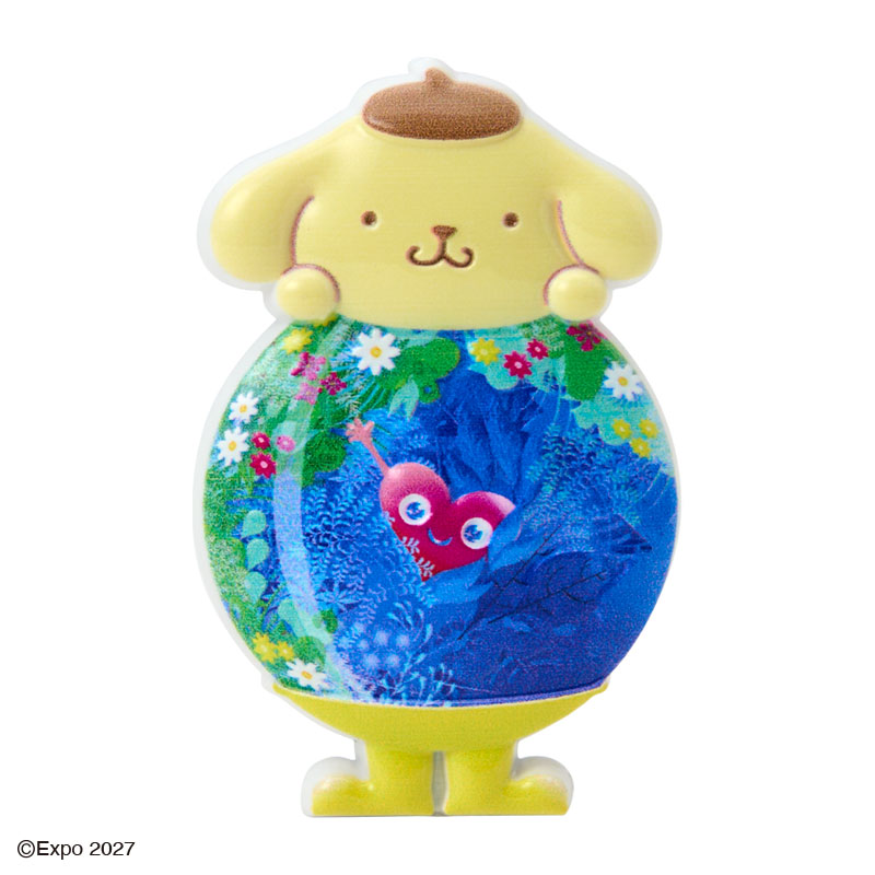 ポムポムプリン EXPO2027【サンリオキャラクターズ】ポリマグネット