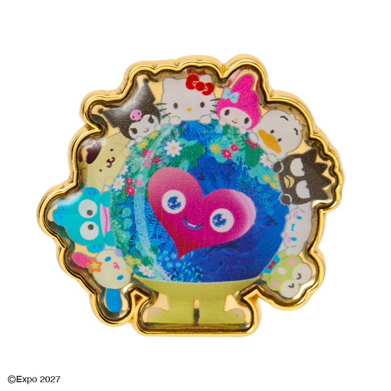 サンリオキャラクターズ EXPO2027【サンリオキャラクターズ】トゥンクトゥンク キャストエポピンバッジ 集合