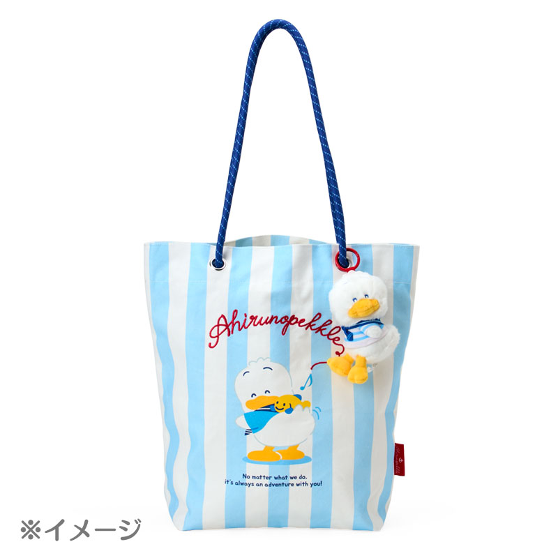 あひるのペックル トートバッグ（ペックルとピッチのサマーデイズ）