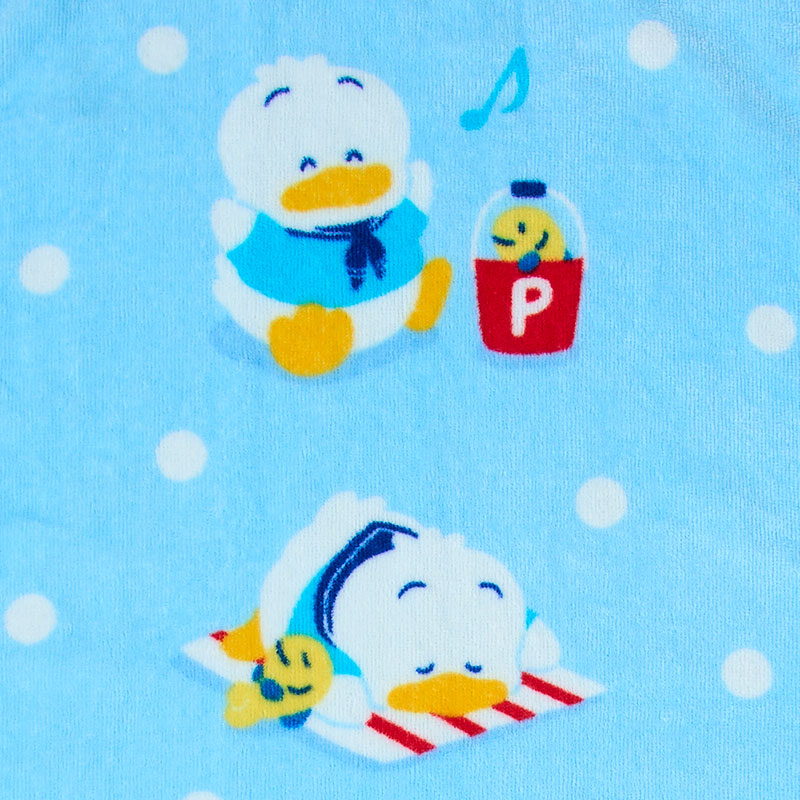 あひるのペックル フェイスタオル（ペックルとピッチのサマーデイズ）