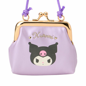 クロミ ロープ付きがま口コインケース