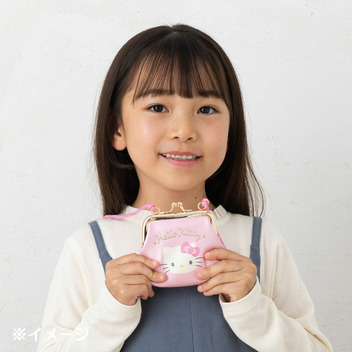 クロミ ロープ付きがま口コインケース