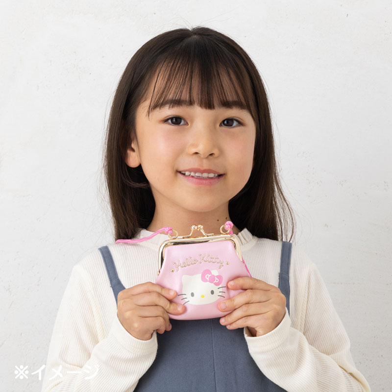 クロミ ロープ付きがま口コインケース